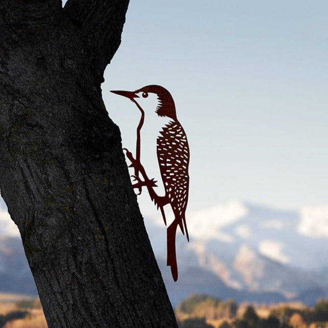 Metalbird Seconds - Woodpecker