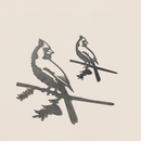 Cardinal Mom & Mini Set - Metalbird USA