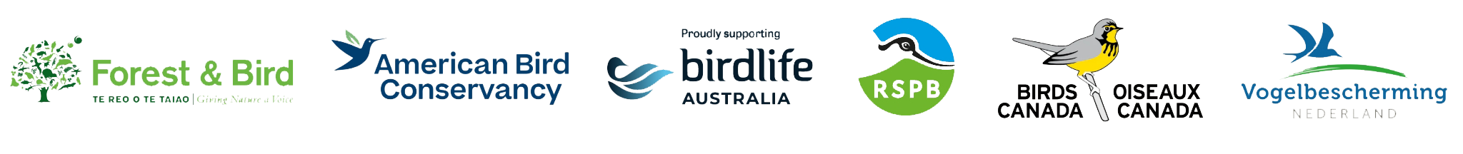 Bird Life Conservation Logos