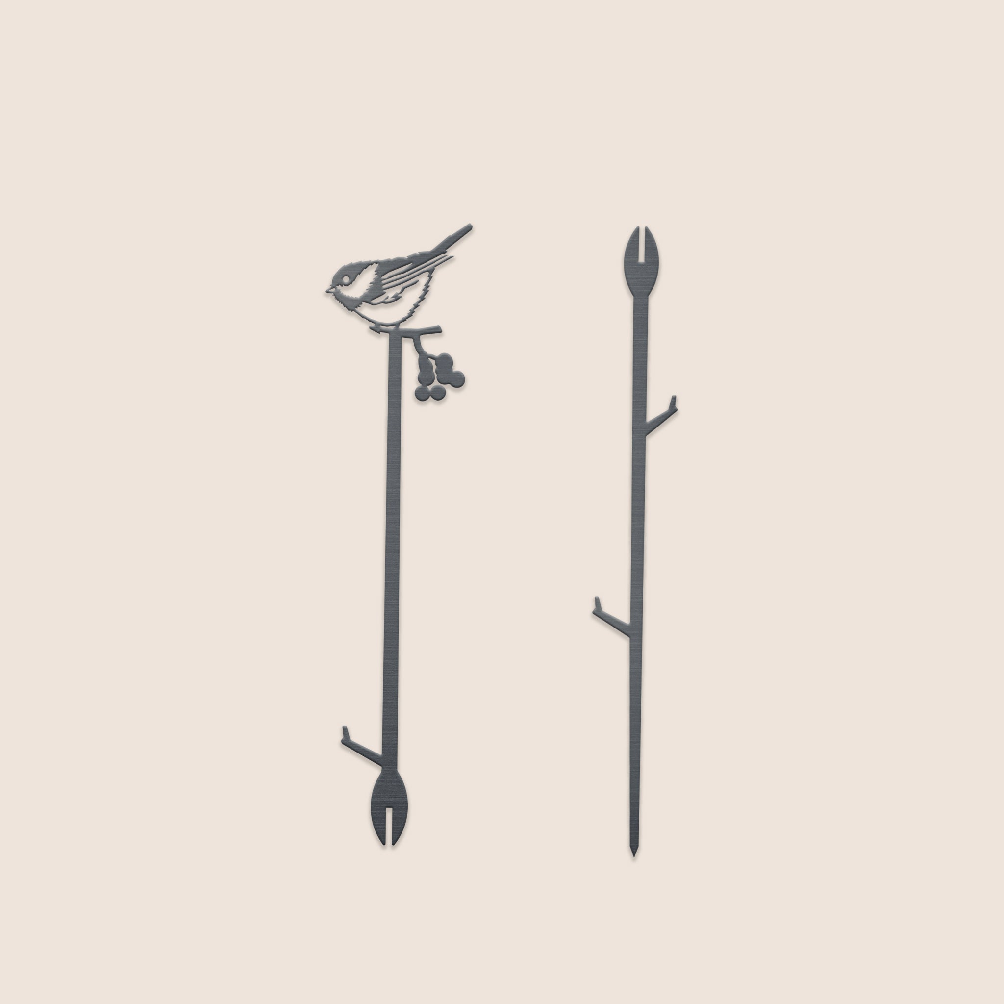 Chickadee Plant Stake - 25"