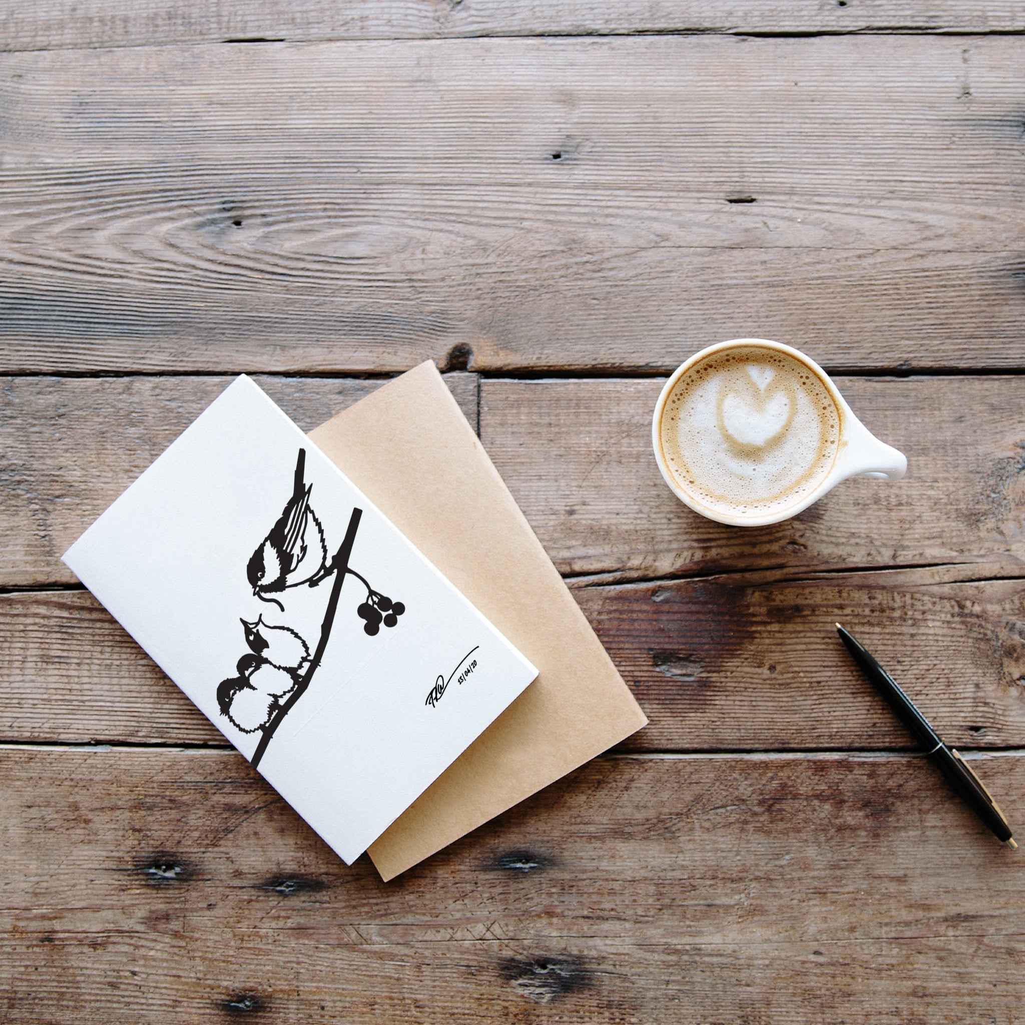 Metalbird Greeting Card Set