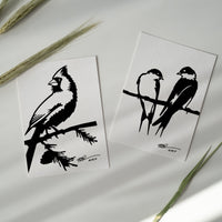 Metalbird Greeting Card Set