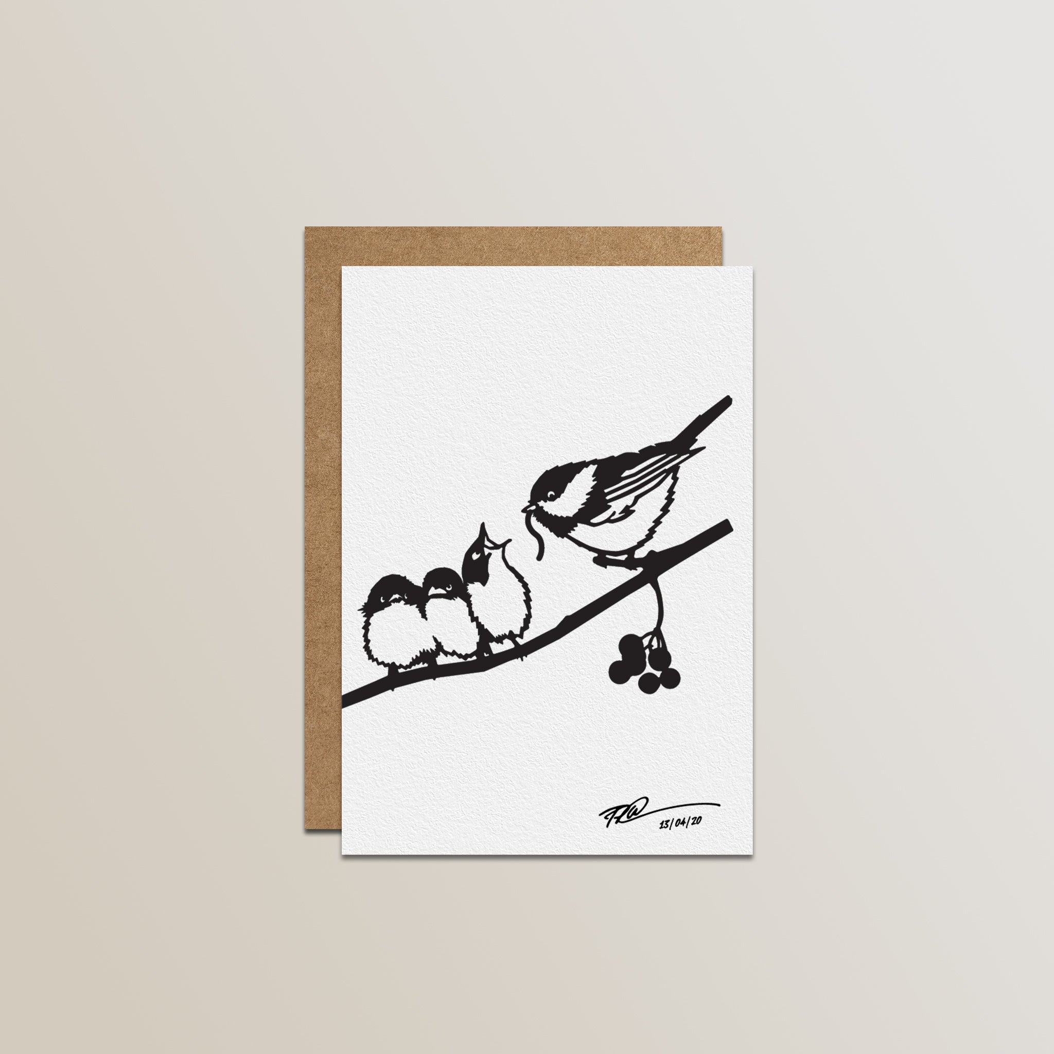 Metalbird Greeting Card Set